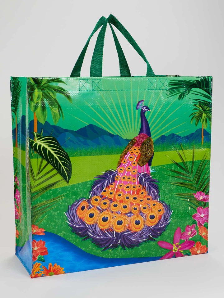 Peacock Paradise Shopper