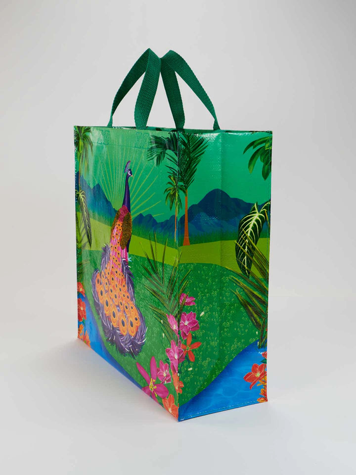 Peacock Paradise Shopper
