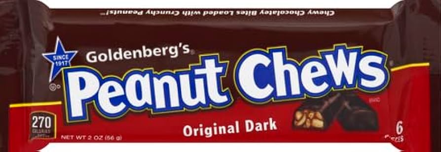 Peanut Chews Dark Chocolate 2 oz