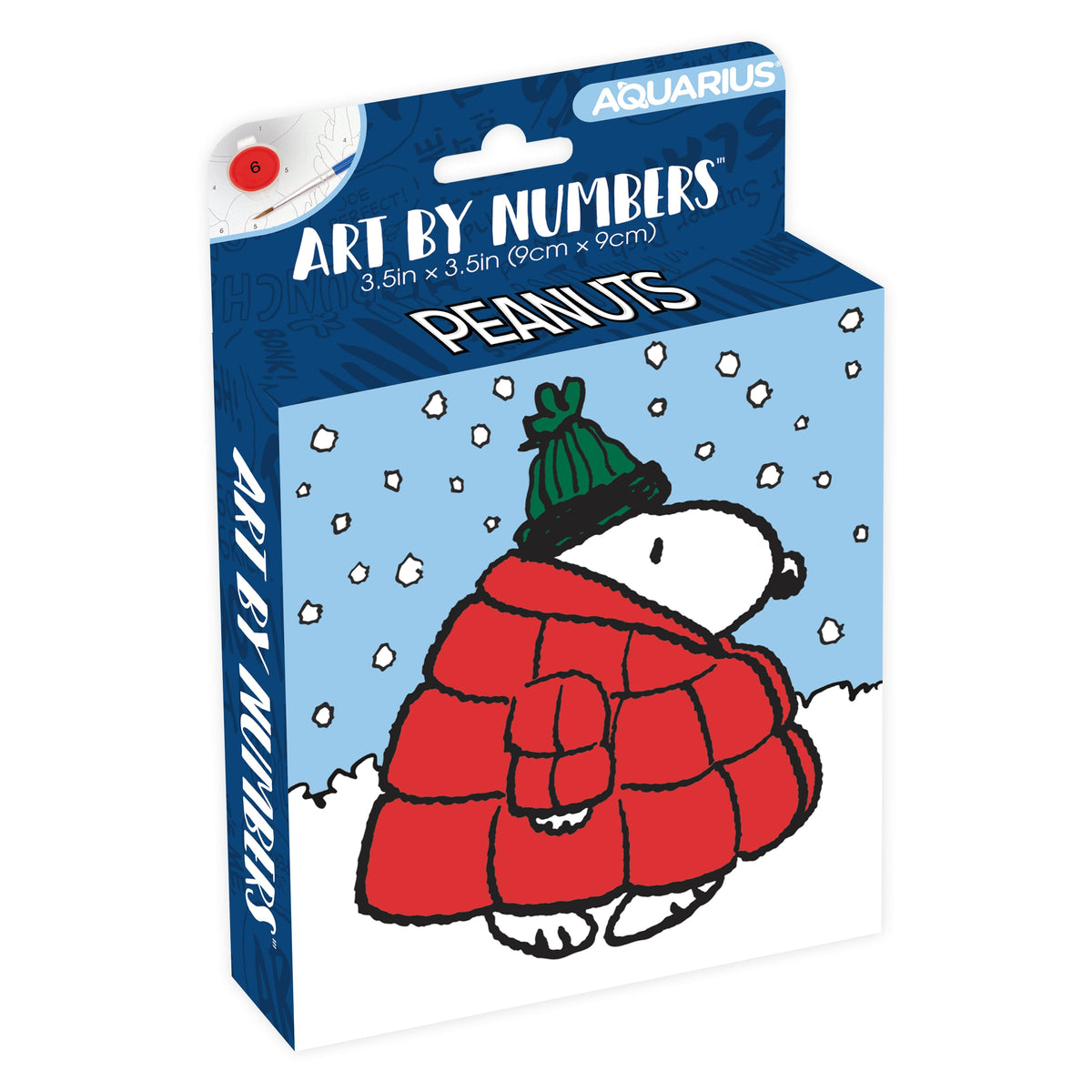 Peanuts Puffy Coat Micro Art By Numbers