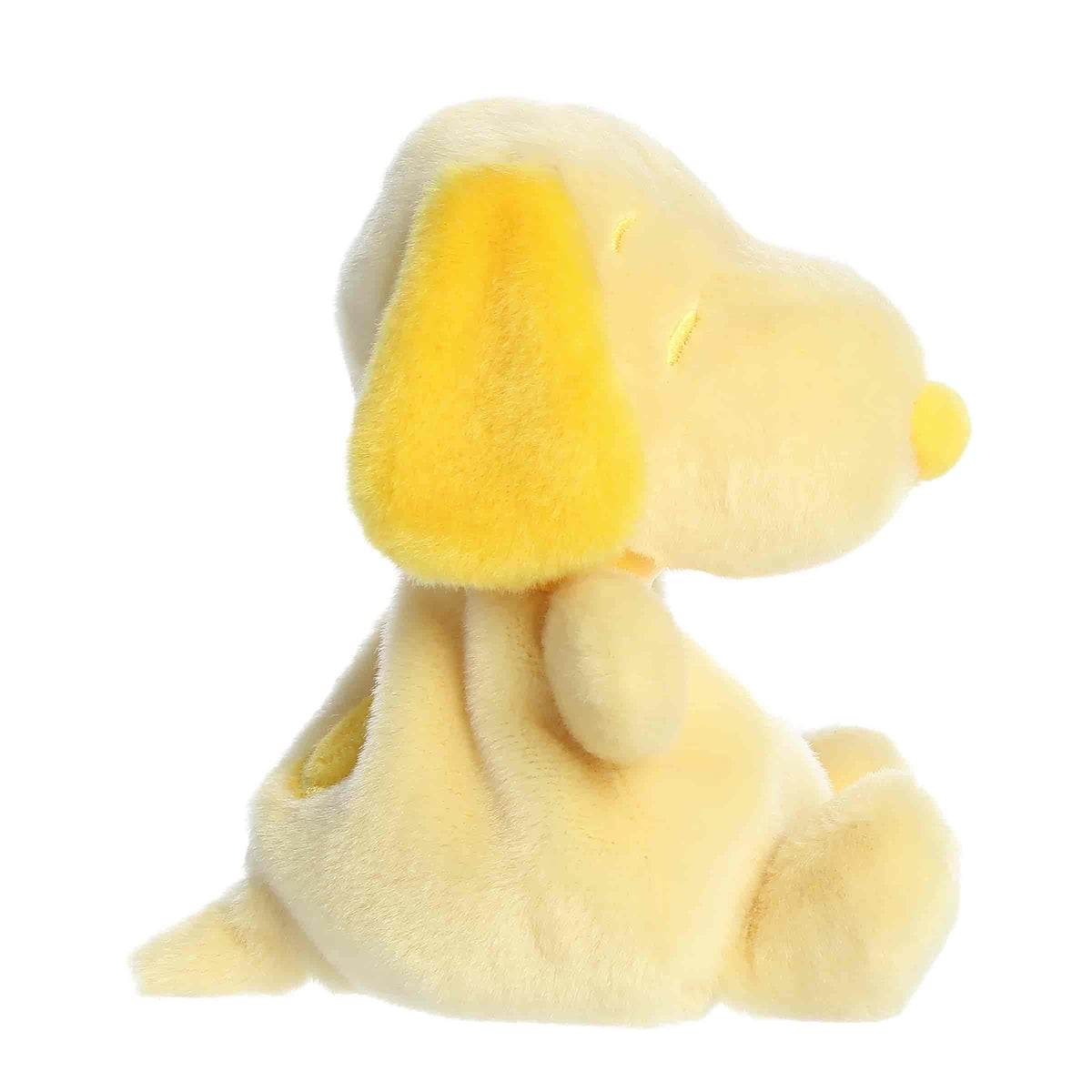 Peanuts Snoopy Yellow Palm Pals Plush 5"