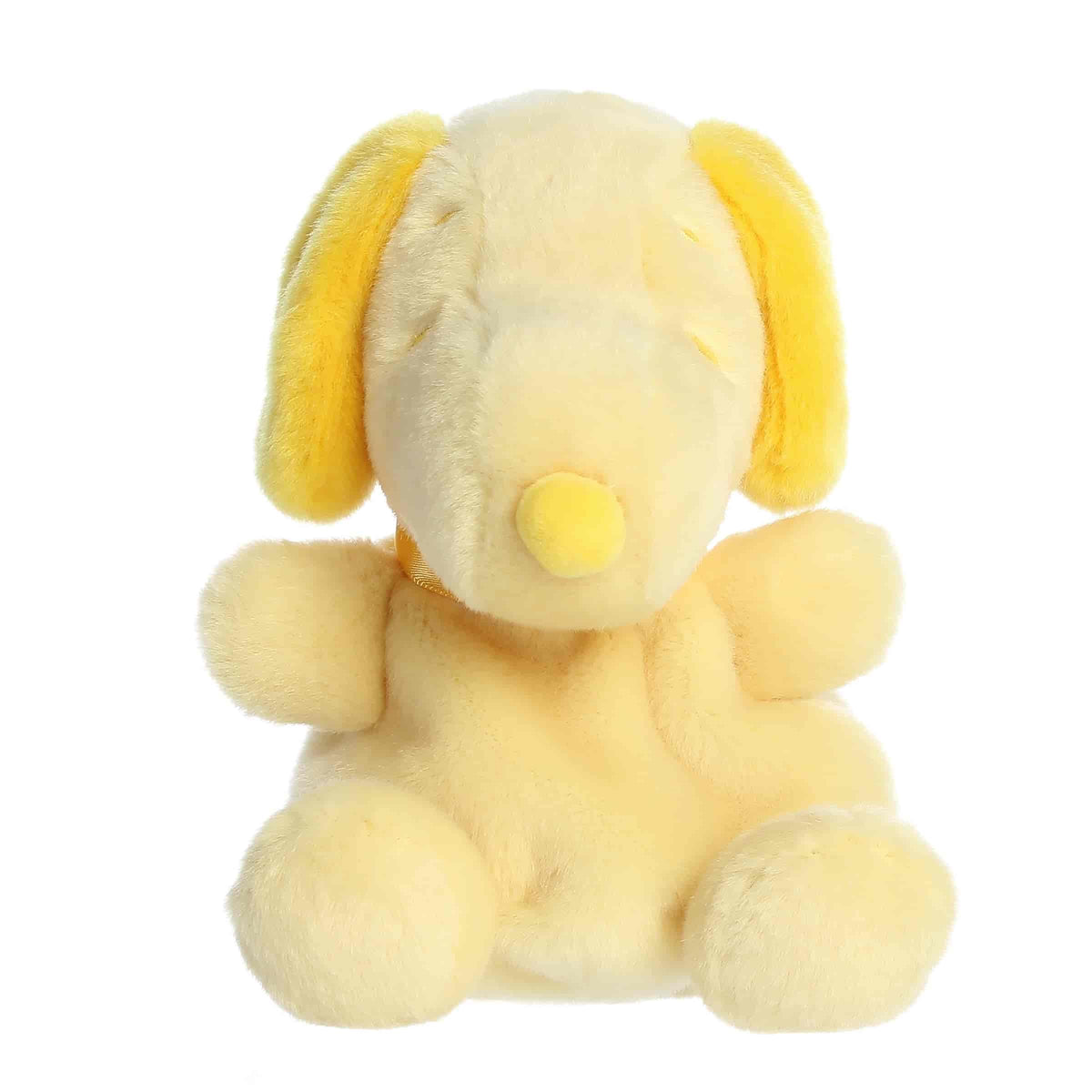 Peanuts Snoopy Yellow Palm Pals Plush 5"
