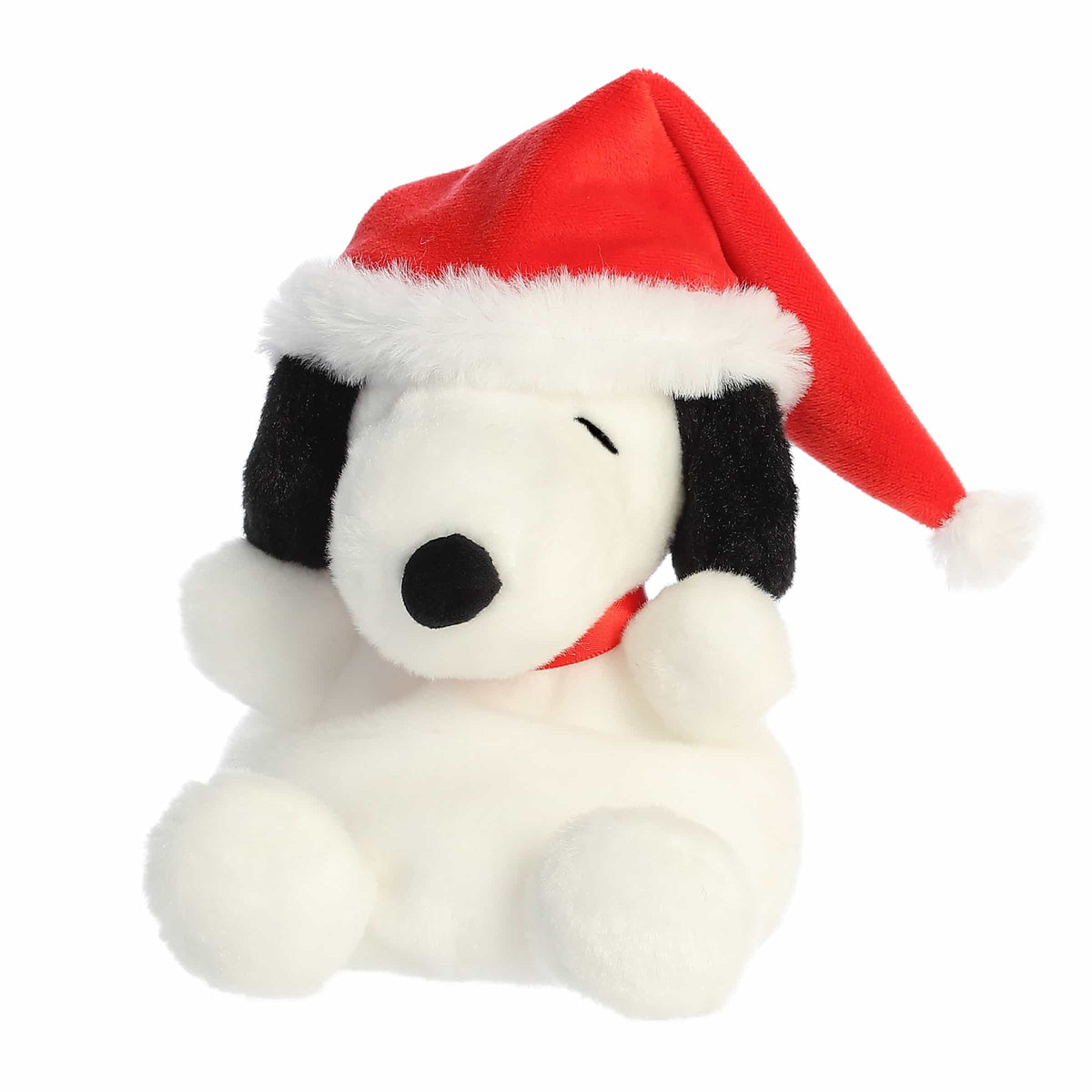 Peanuts Santa Snoopy Palm Pals Plush 5"
