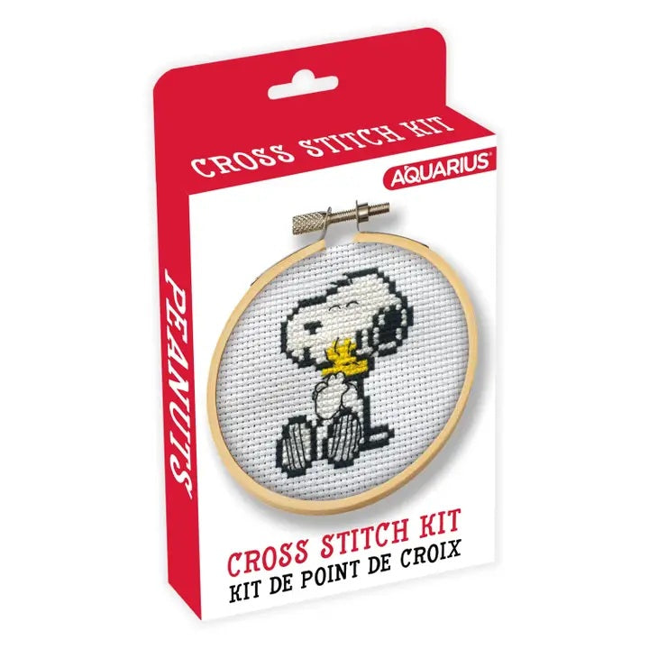 Peanuts Snoopy & Woodstock Cross Stitch Kit