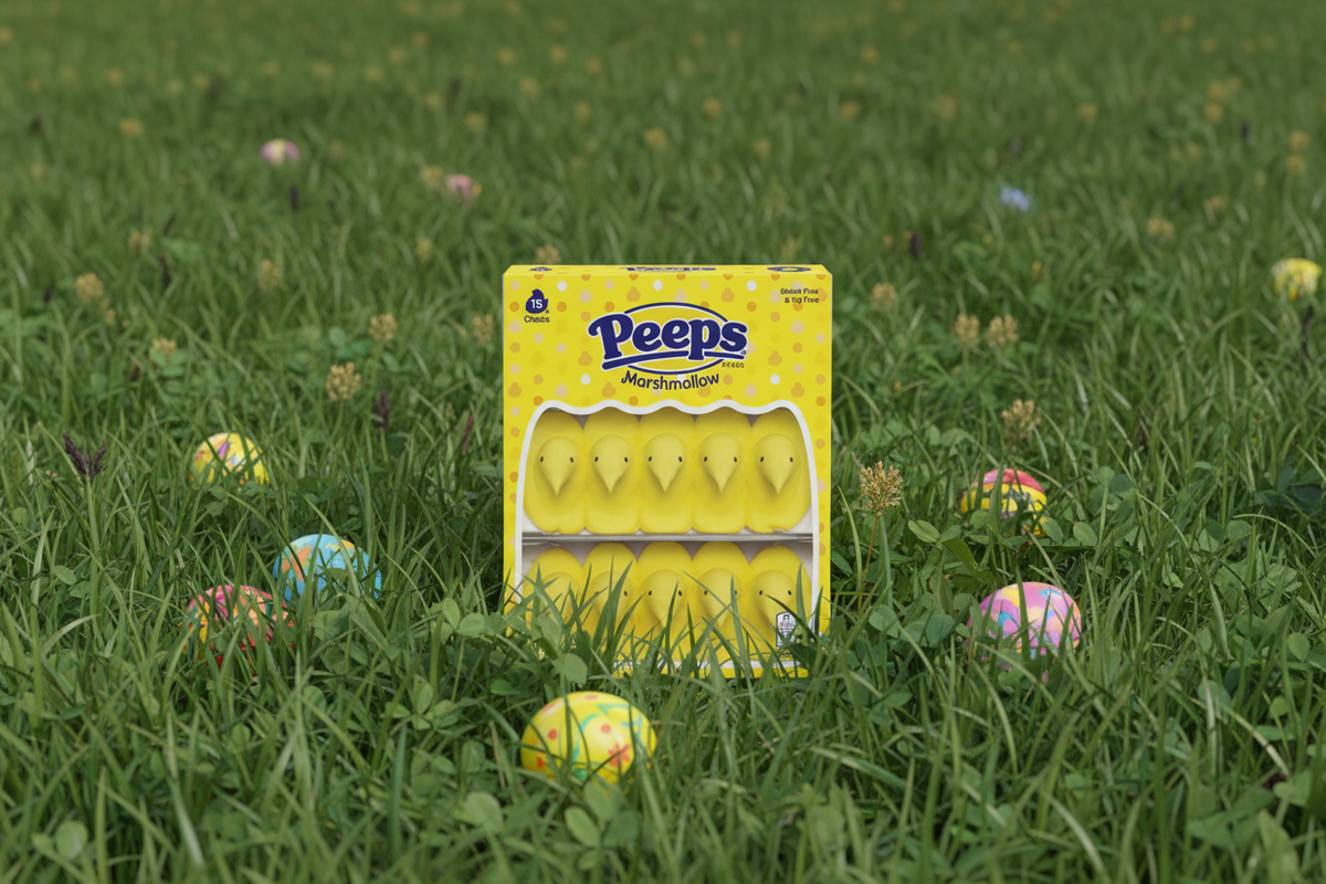 Peeps Yellow Chicks 15 pc
