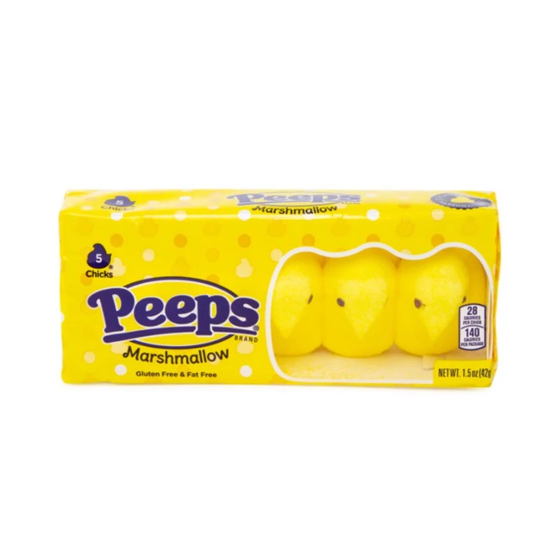 Peeps Yellow Chicks 5 pc