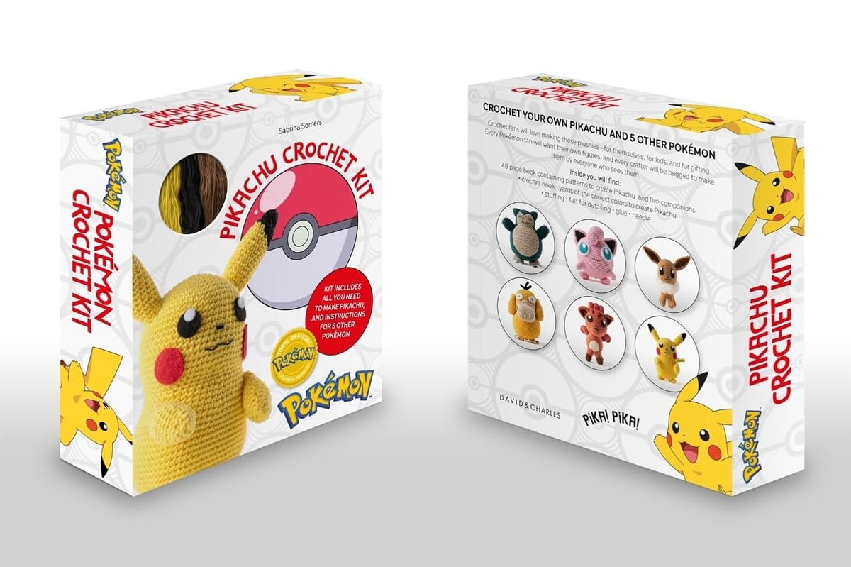 Pikachu Crochet Kit Pokemon