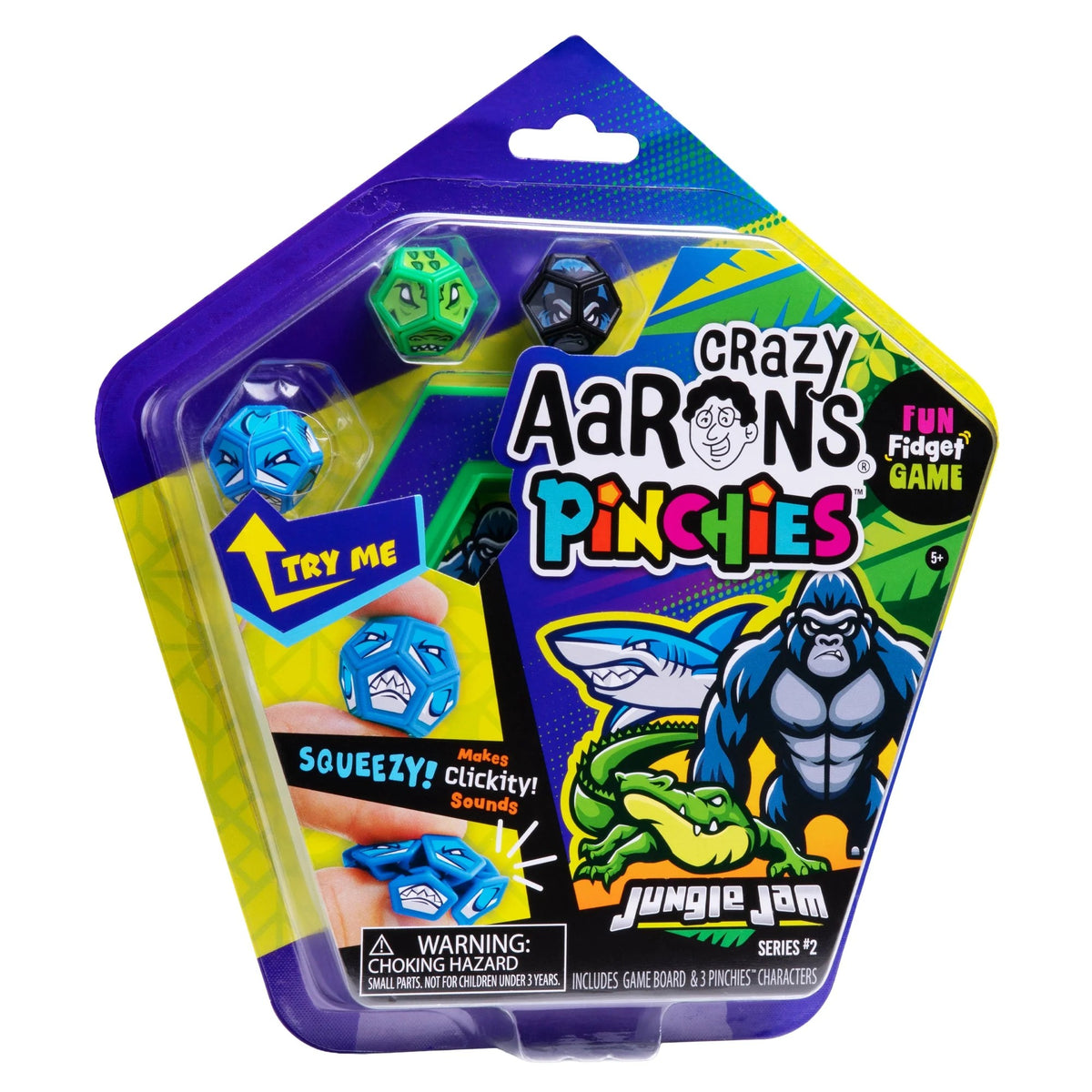 Pinchies Fun Fidget Game Jungle Jam Series 2