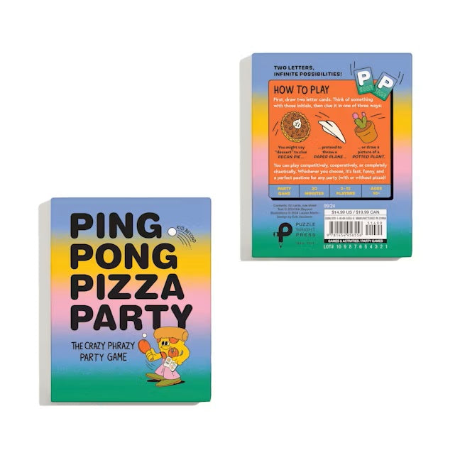 Ping Pong Pizza Party Game
