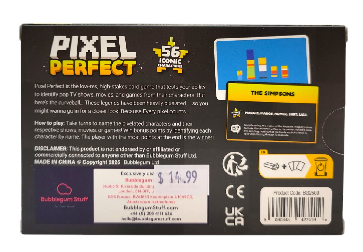 Pixel Perfect Card Game