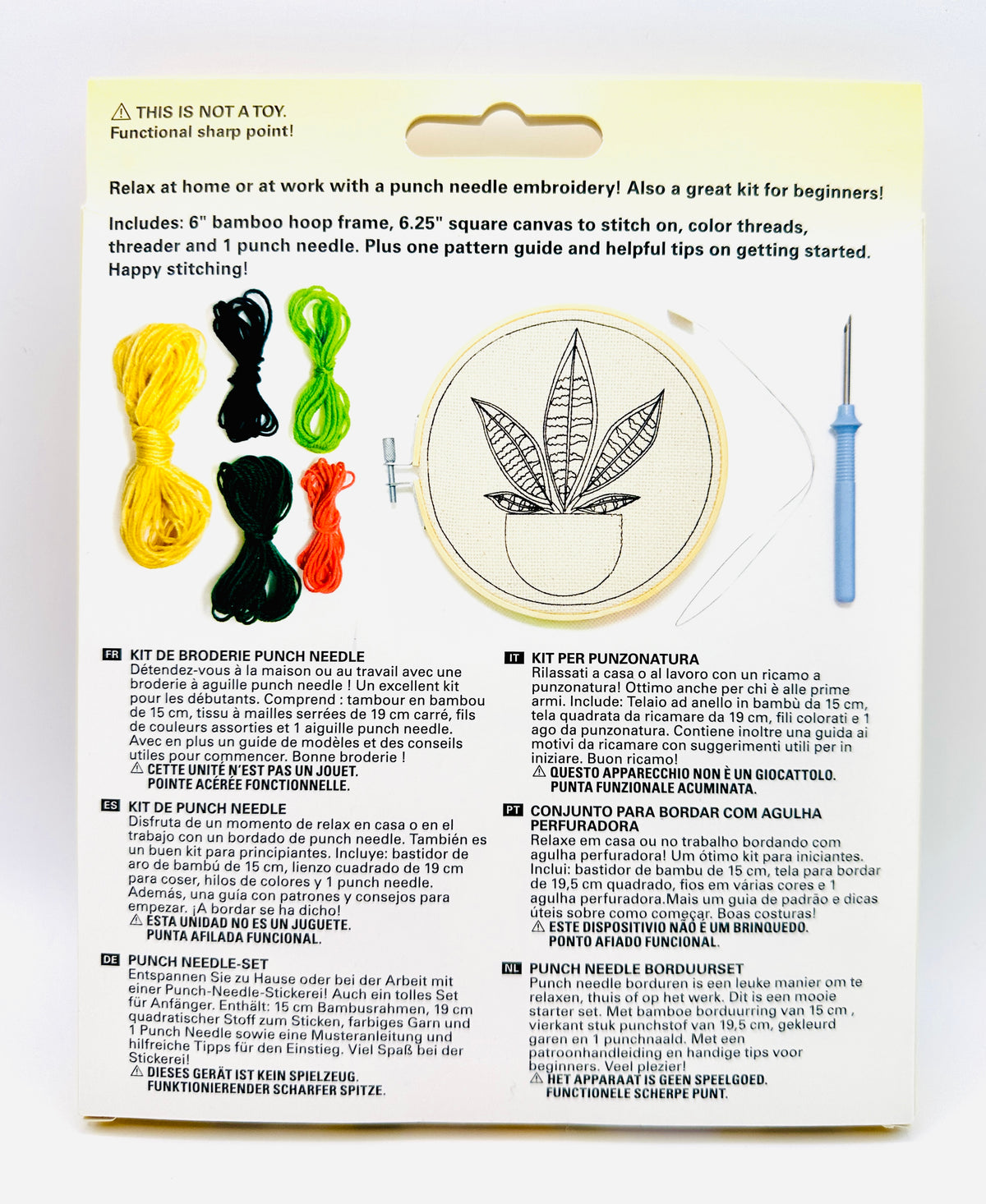 Plant Punch Needle Kit