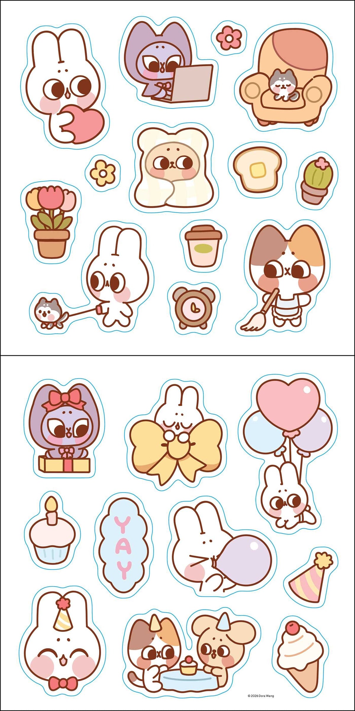 Pocket Peaches 2027 Wall Calendar