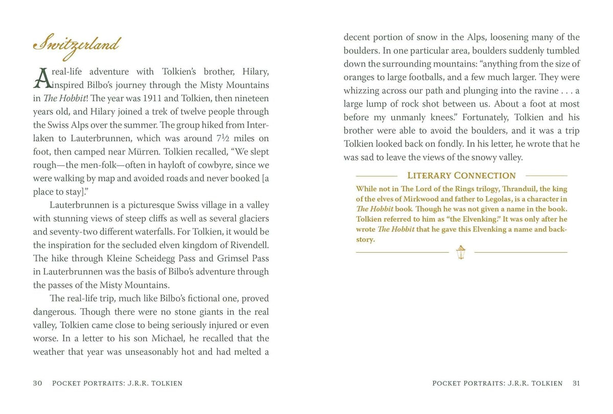 Pocket Portrait J.R.R. Tolkien Book
