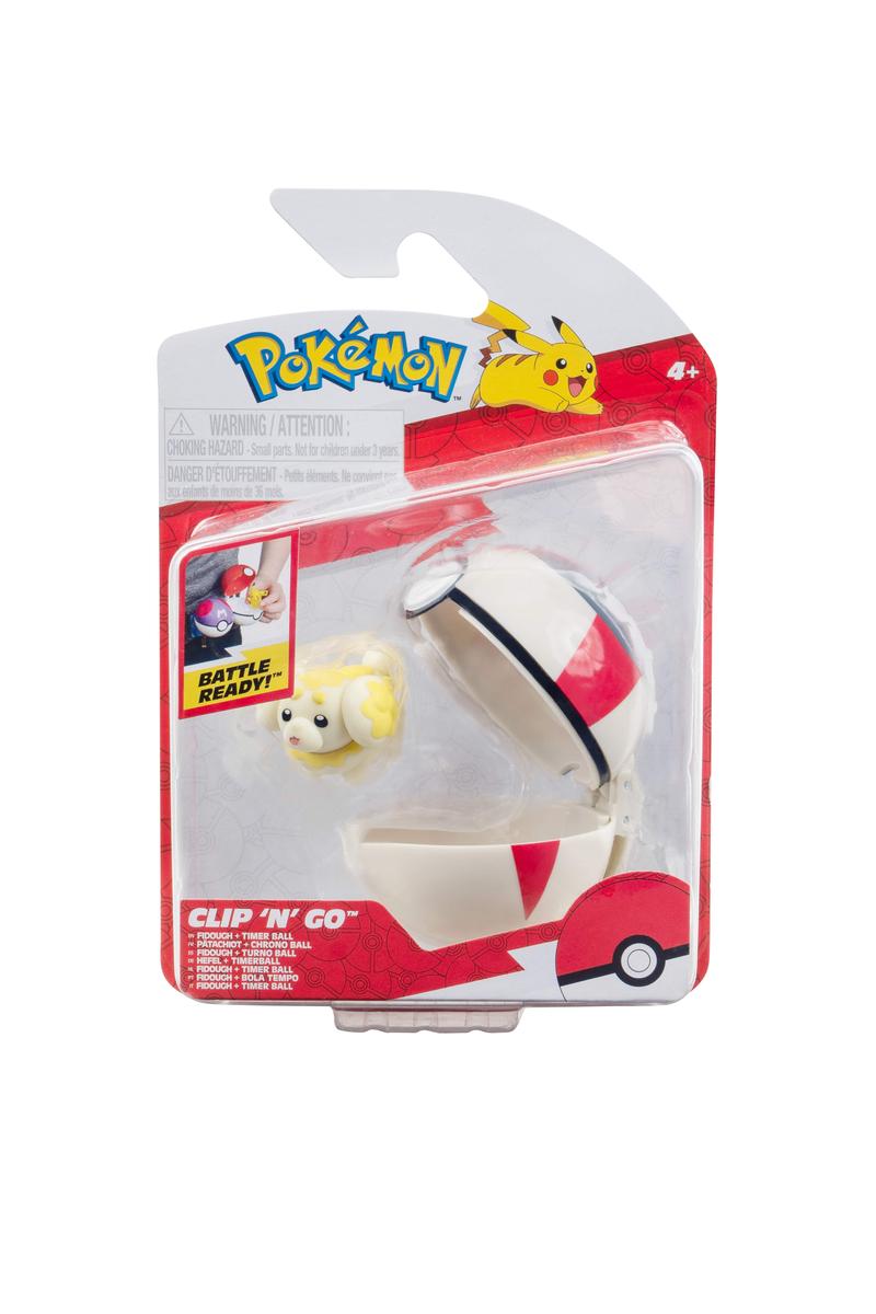 Pokemon Clip 'N' Go Fidough Timer Ball