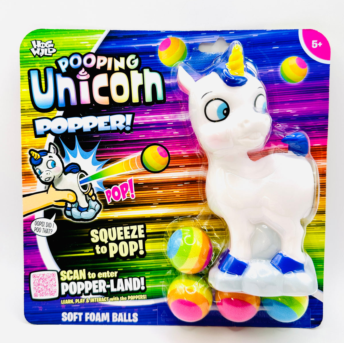 Pooping Unicorn Popper