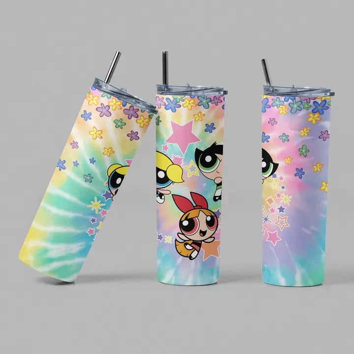 Power Puff Girls Tumbler 20 oz
