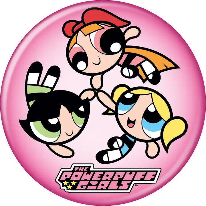 Powerpuff Girls Group 3 Inch Button