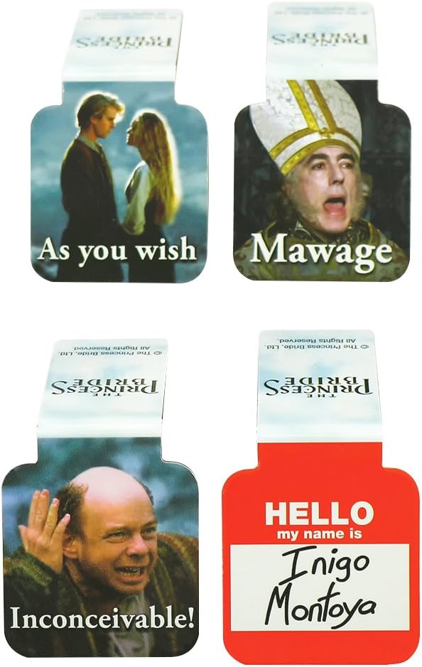 Princess Bride Magnetic Bookmarks