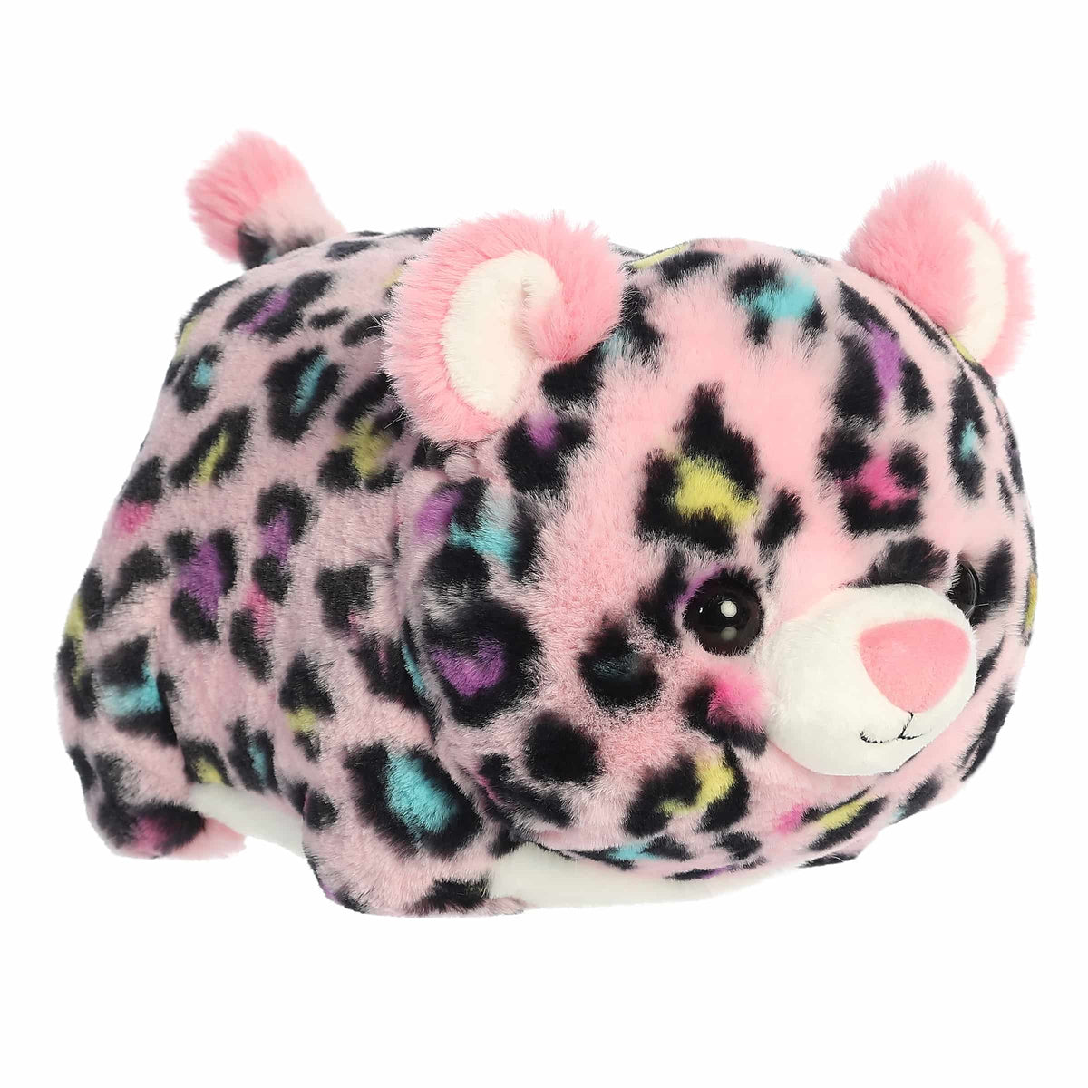 Priya Pink Leopard Spudsters Plush 10"