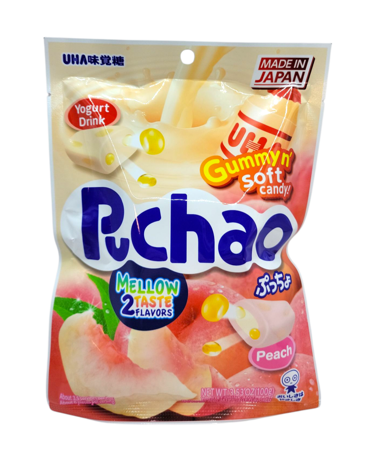 Puchao Yogurt Drink & Peach Mix