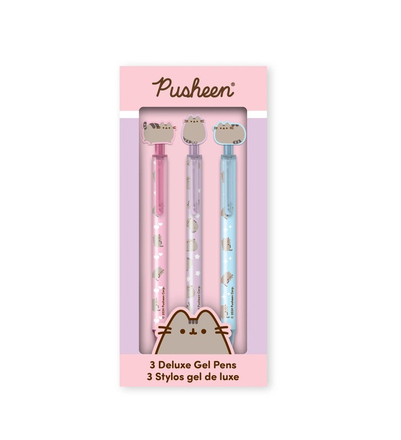 Pusheen Deluxe Gel Pen Set Of 3