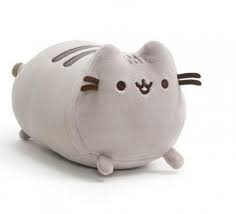 Pusheen Squisheen Log Gray Plush 6"