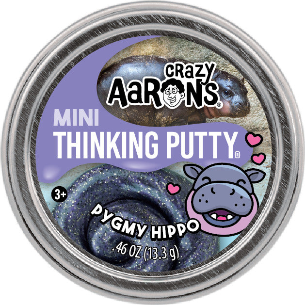 Pygmy Hippo Mini Thinking Putty