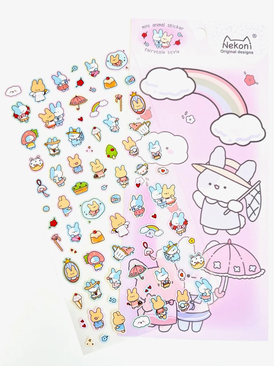 Rabbit Fairytale Style Stickers