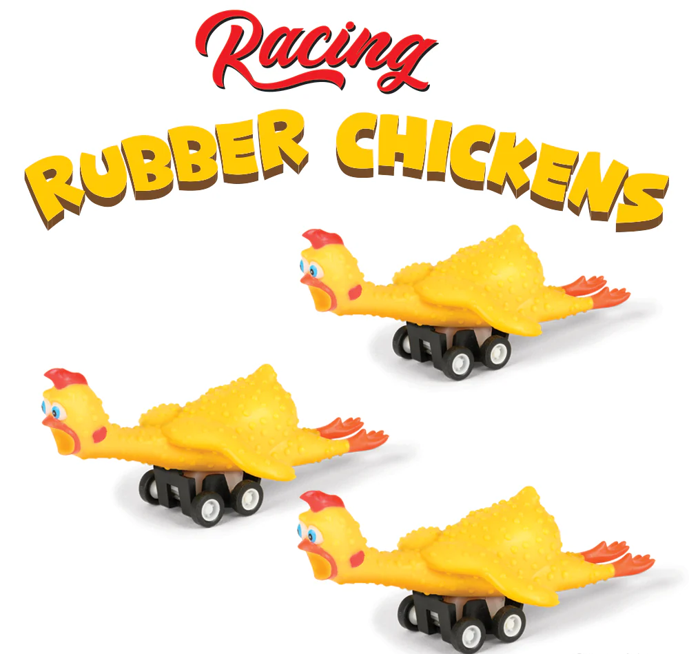 Racing Rubber Chicken