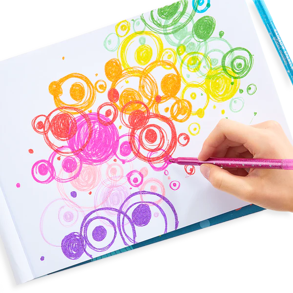 Rainbow Sparkle 15 Glitter Markers