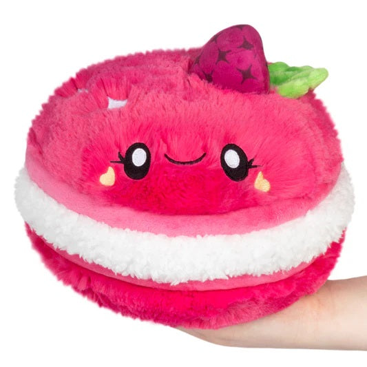 Raspberry Macaron Plush 7"