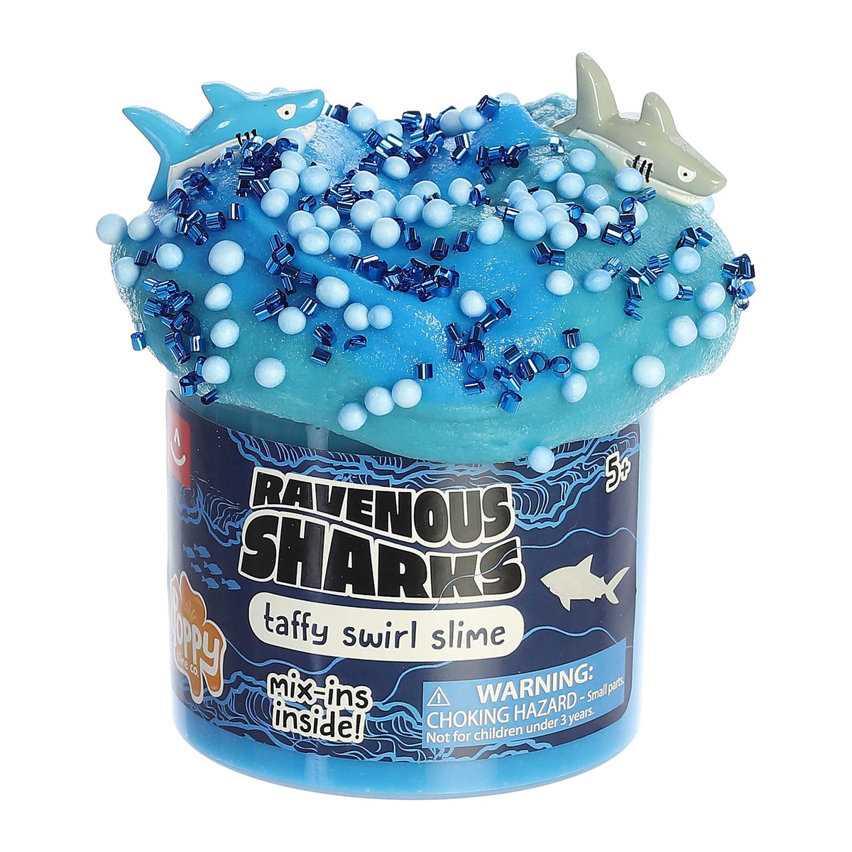 Ravenous Sharks Taffy Swirl Slime