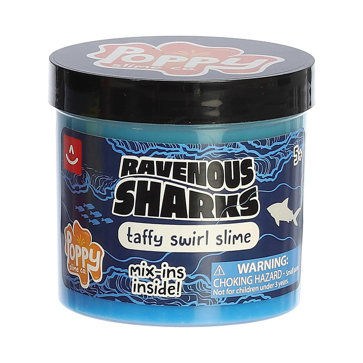 Ravenous Sharks Taffy Swirl Slime