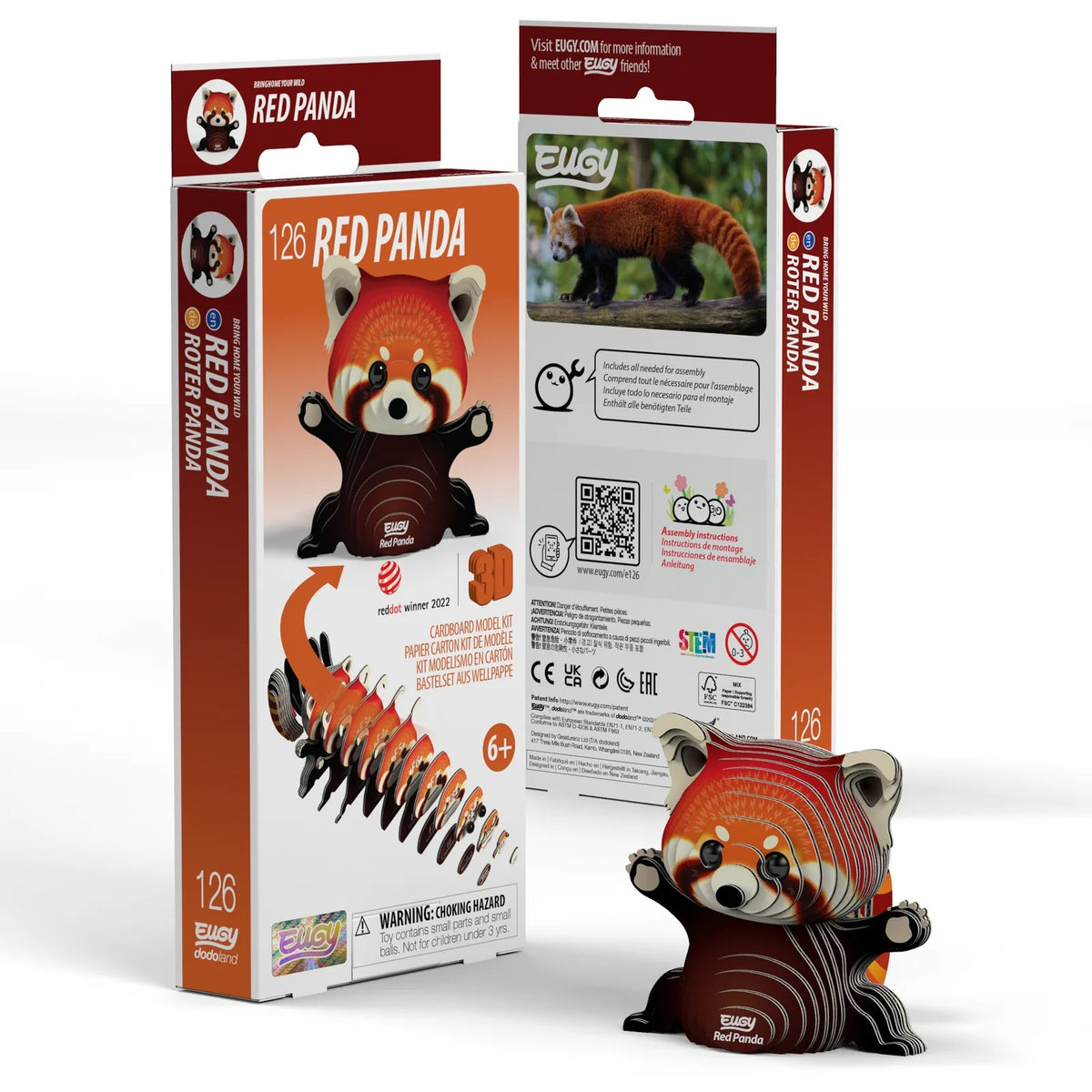 Red Panda 3D Puzzle
