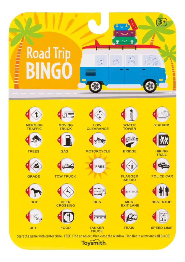 Road Trip Bingo