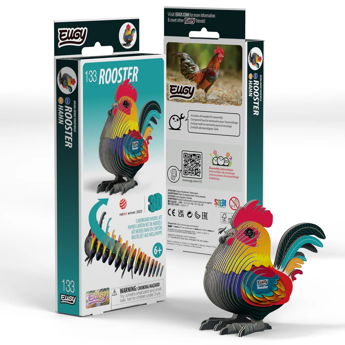 Rooster 3D Puzzle
