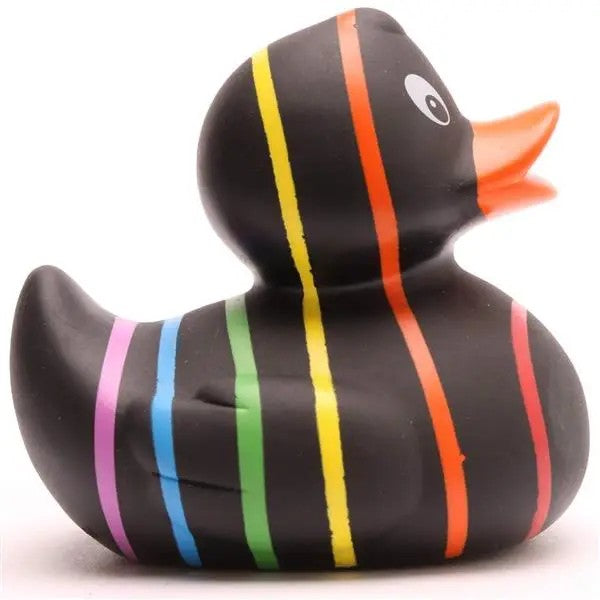Rubber Ducky Rainbow Black