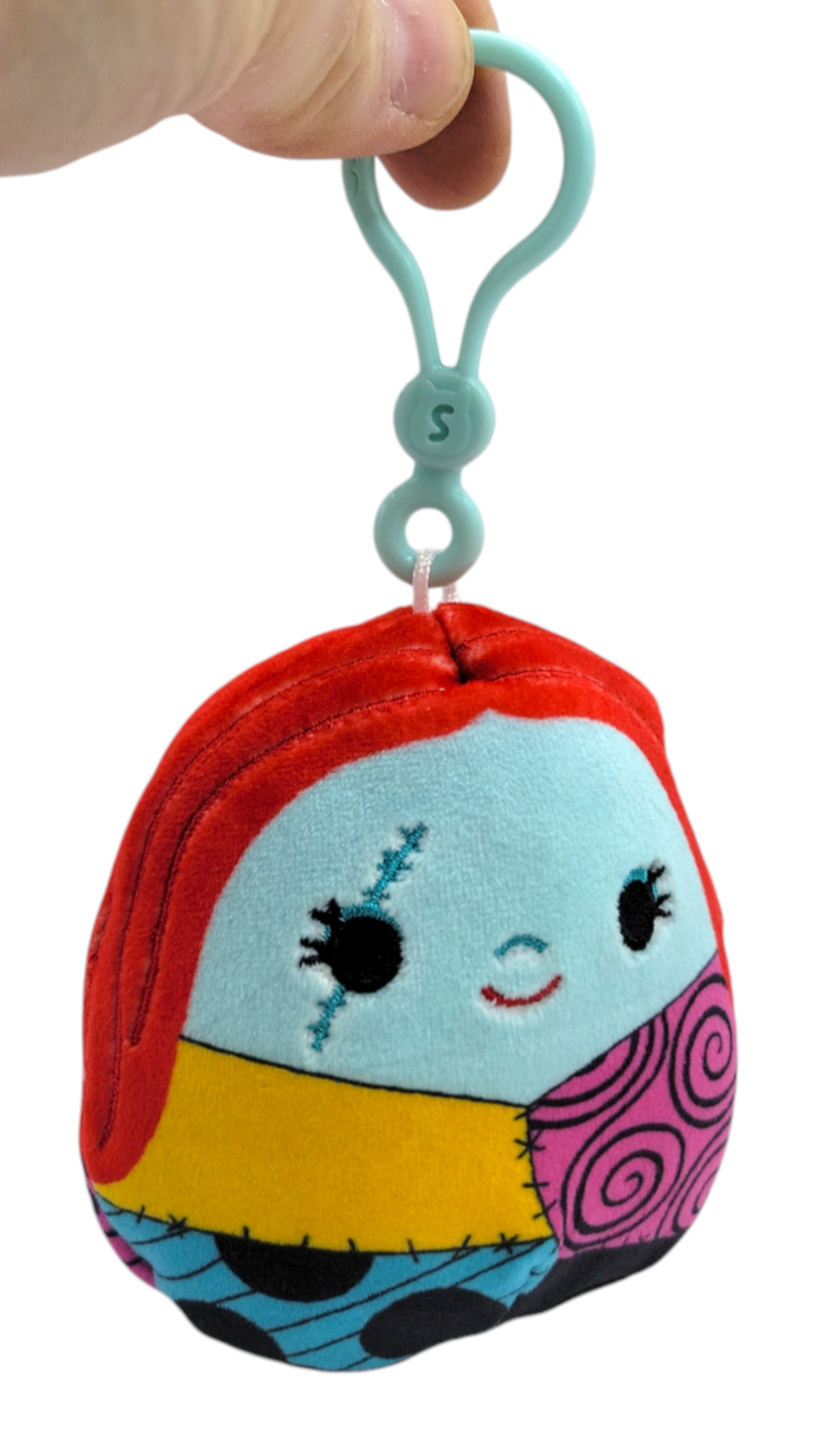 Disney Squishmallows Clip-on Plush 3.5" Sally