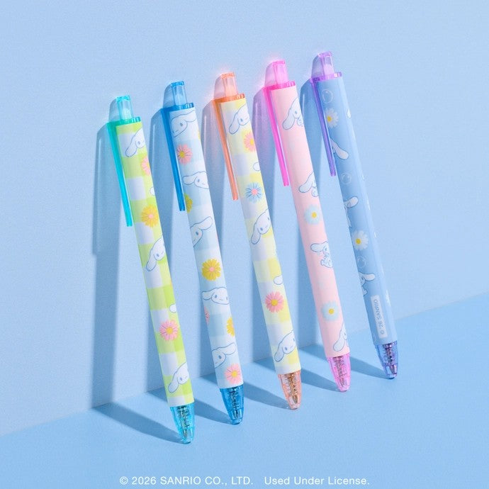 Cinnamoroll Sweet Daisies Gel Pen Set Of 5
