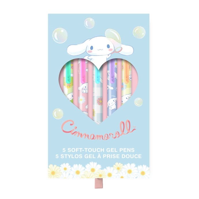 Cinnamoroll Sweet Daisies Gel Pen Set Of 5