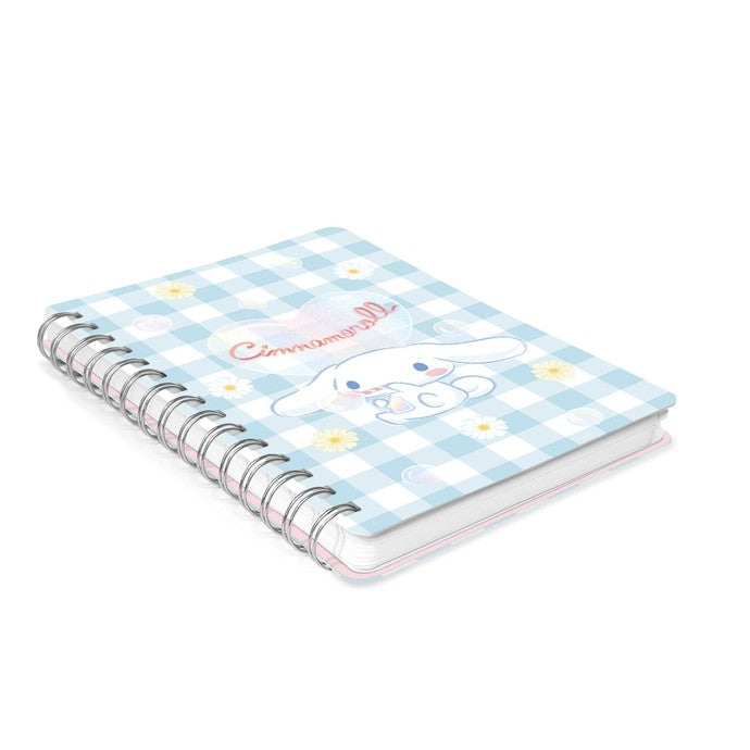 Cinnamoroll Sweet Daisies Spiral Notebook With Sticker Sheet
