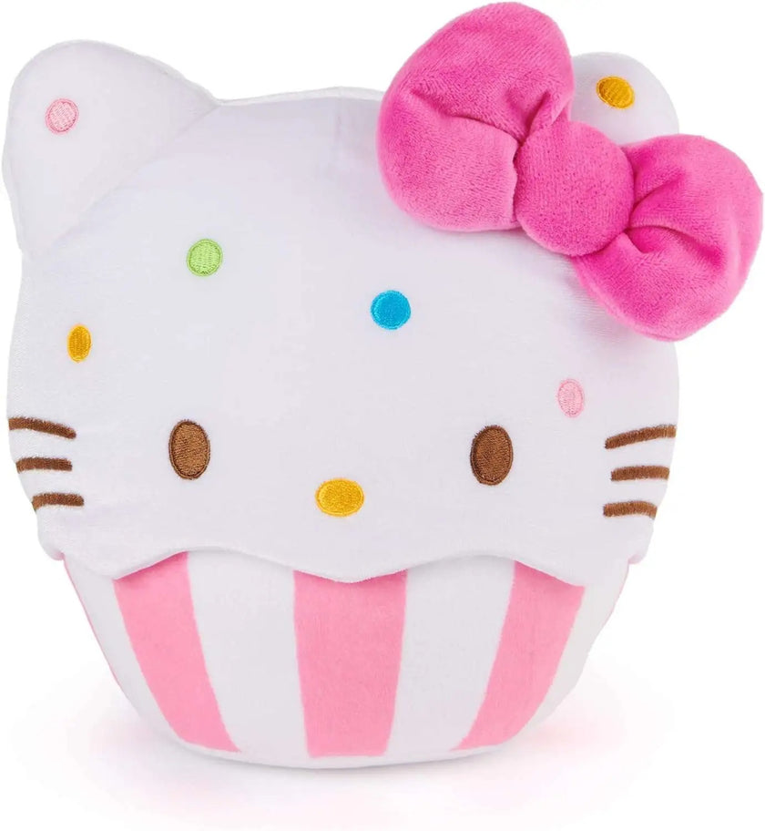 Sanrio Hello Kitty Cupcake Plush 8"