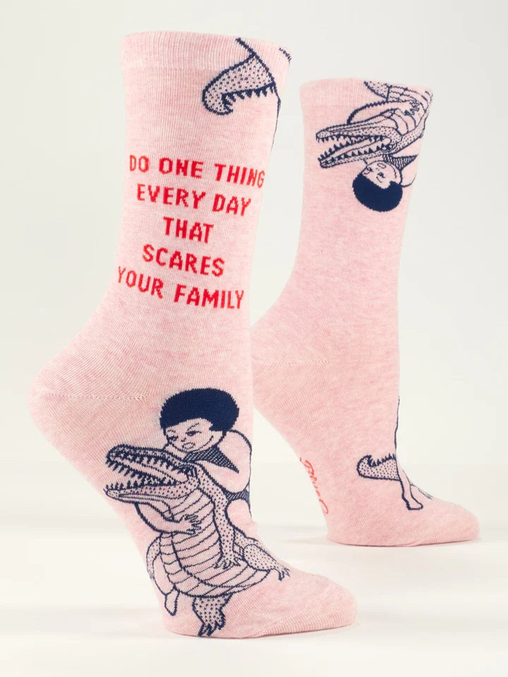 Scares Your Family Women's Crew Socks