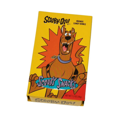 Scooby-Doo Scooby Snacks Bones Orange Candy Tin