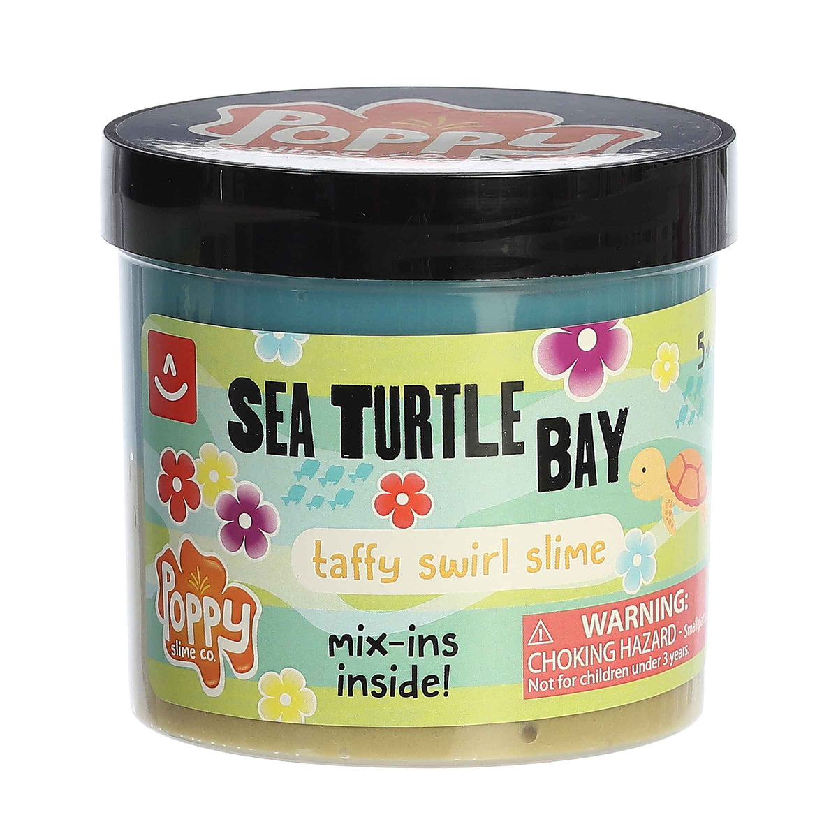Sea Turtle Bay Taffy Swirl Slime