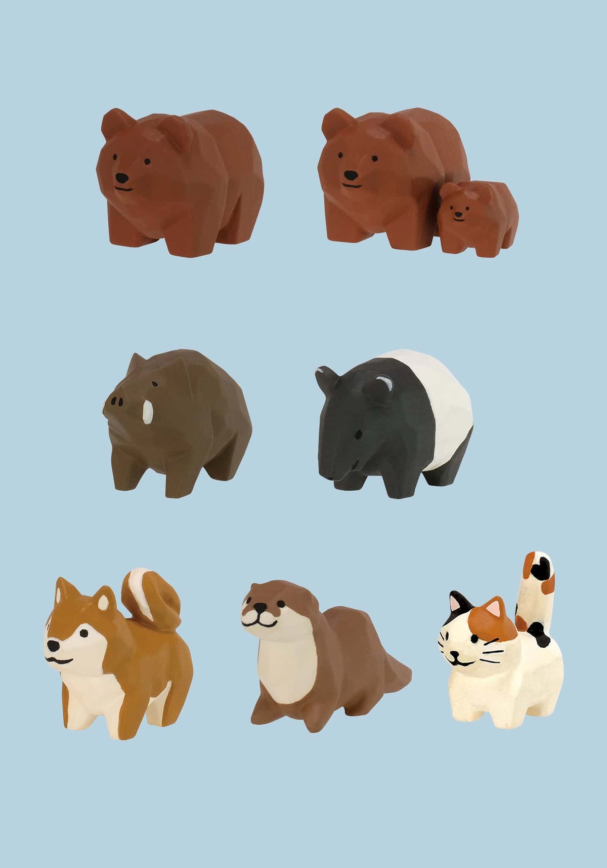 Seiji Kawasaki Woodcarved Animals Blind Box