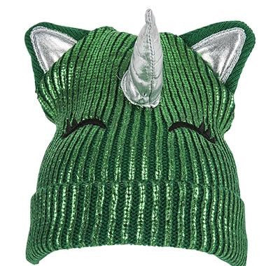 Shamrock Beanie Unicorn Hat St. Patrick's Day