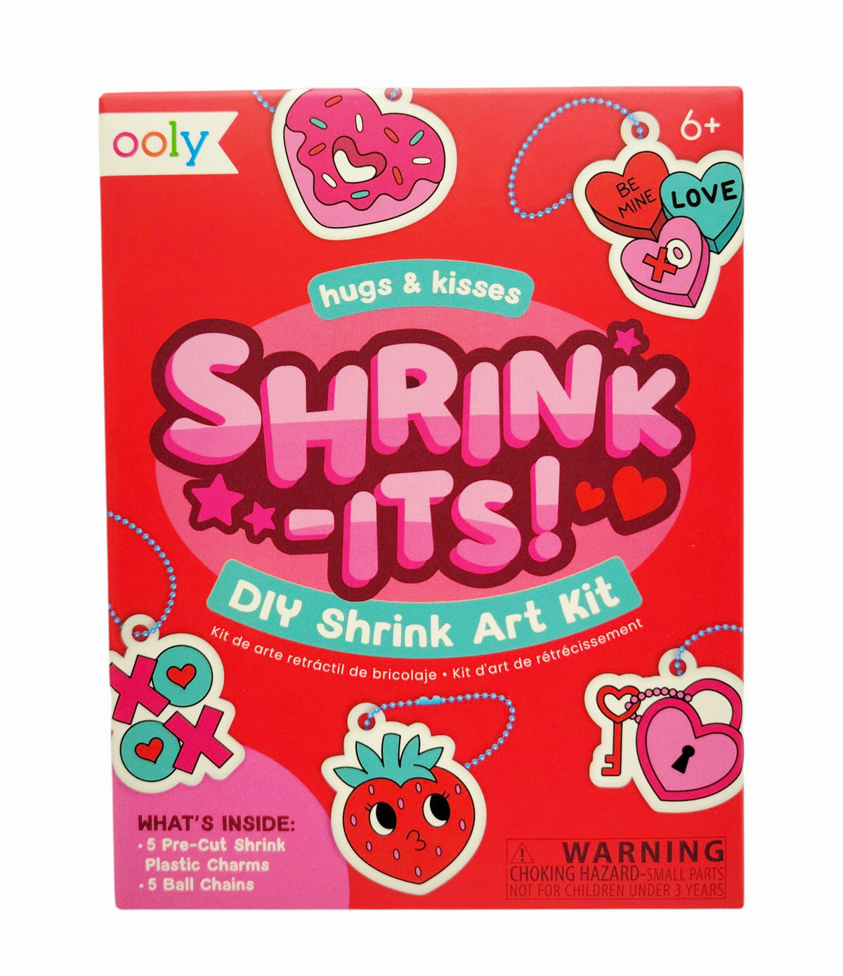 Shrink-Its Hugs And Kisses DIY Shrink Art Kit