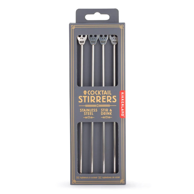 Skull Cocktail Stirrers