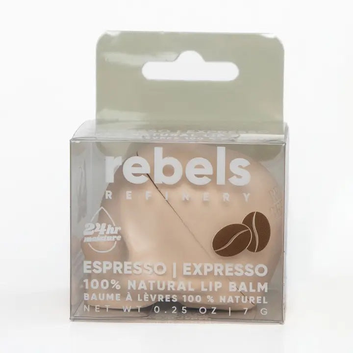 Skull Lip Balm Cream Espresso